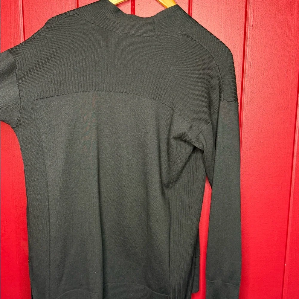 Time and Tru Black Open Front Cardigan – Size M - Picture 6 of 6